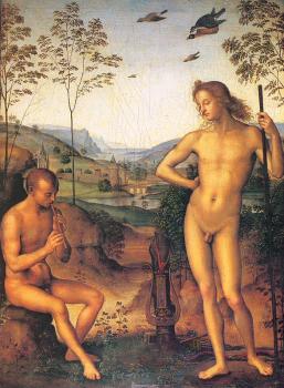 彼得羅 貝魯吉諾 Apollo and Marsyas 彼得羅 貝魯吉諾 Apollo and Marsyas